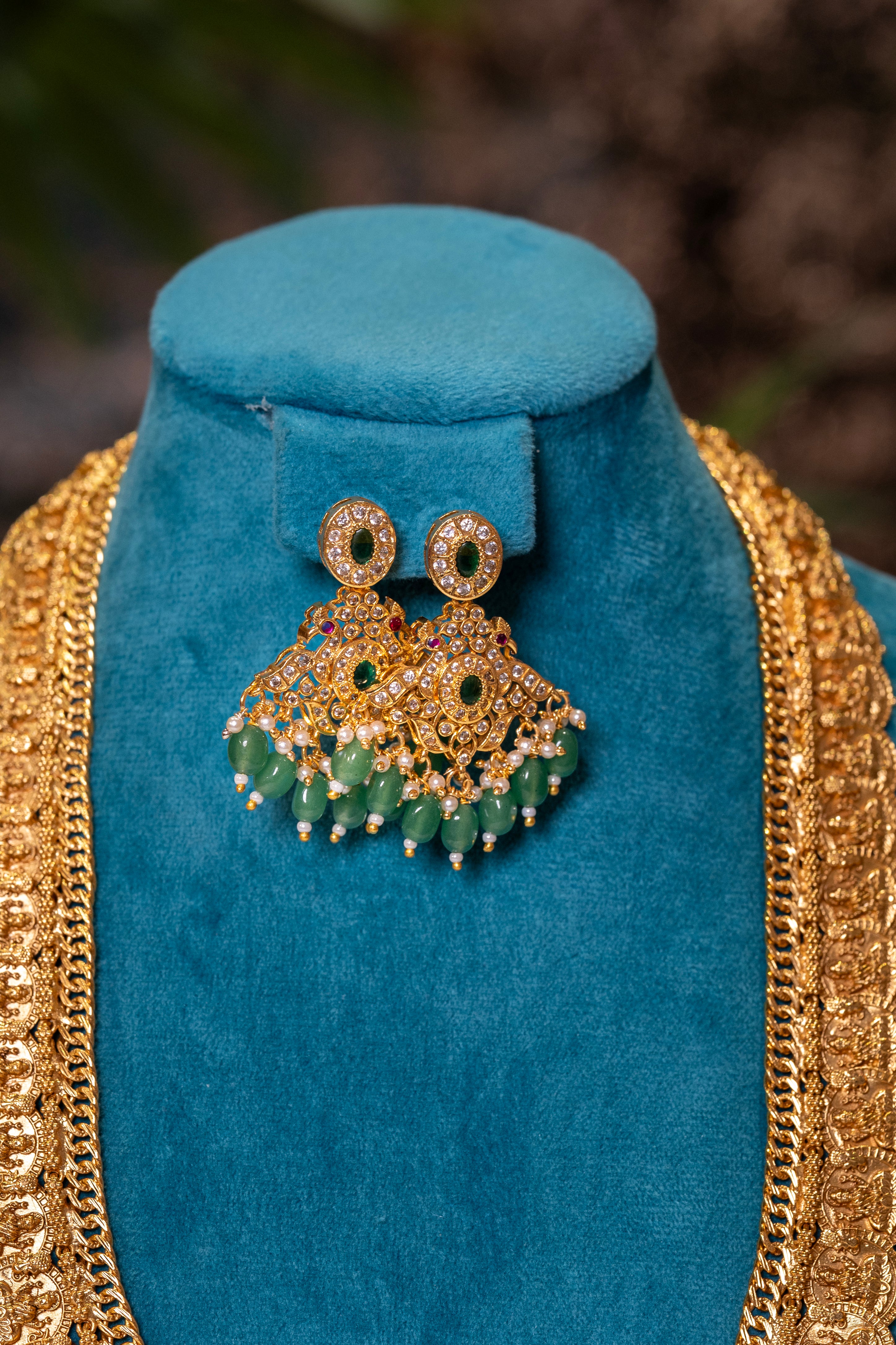 Kasula Haram Emerald Lakshmi