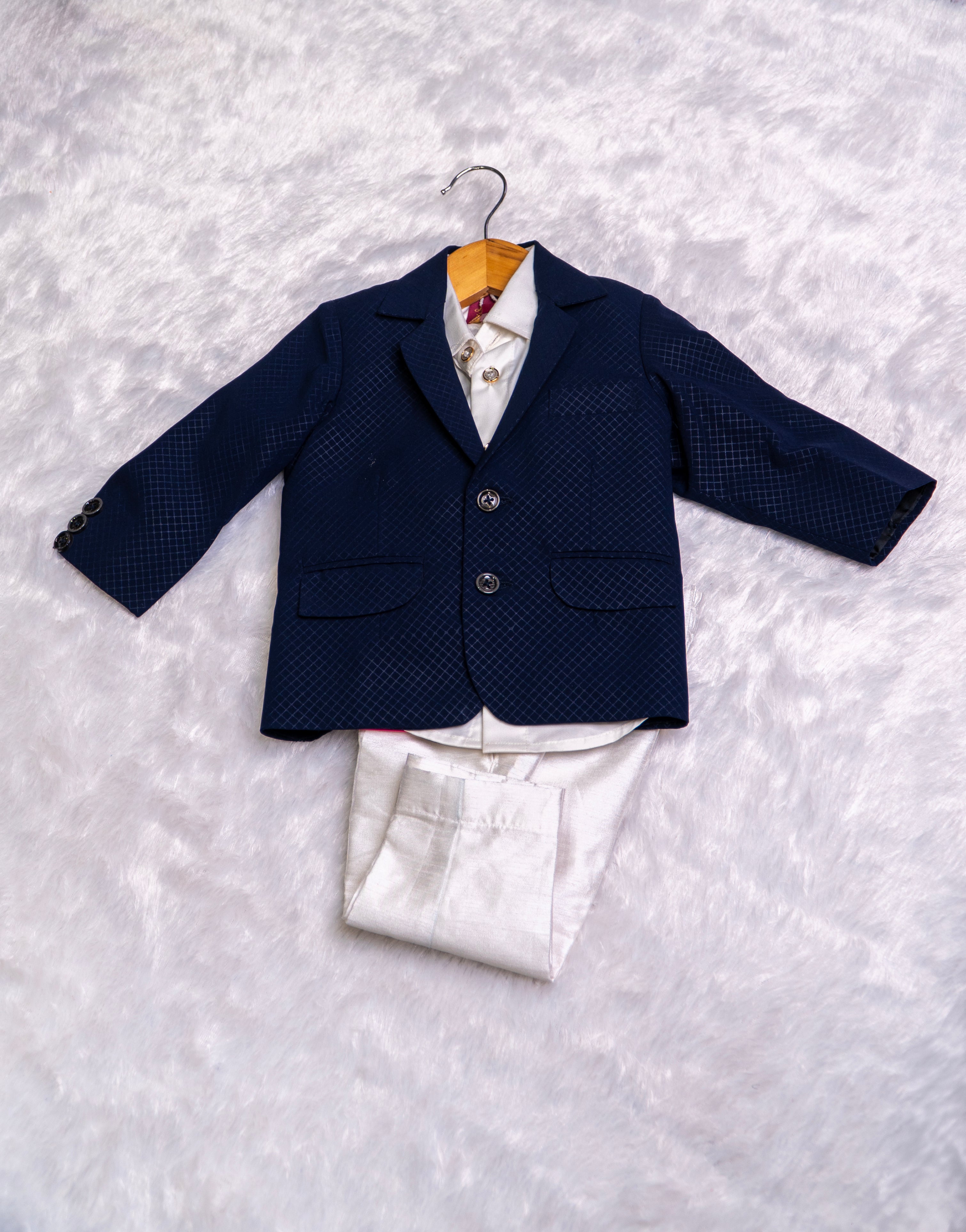 Navy Blazer Formal Kids Set
